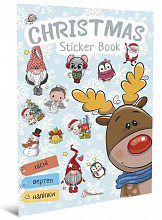 Книга серії "Веселі забавки для дошкільнят:Christmas sticker book. Колядки" (укр) (5)