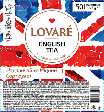 Чай чорний 2г*50, пакет, "English tea", LOVARE (3)