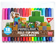 Фломастери Yes 18 кольорів "Minecraft"