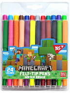 Фломастери Yes 24 кольори "Minecraft"