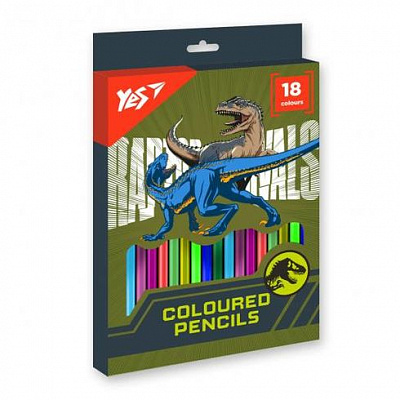 Олівці Yes Jurassic World 18 кол