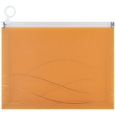 Папка на блискавці zip-lock, А5+ Waves-1 (2)