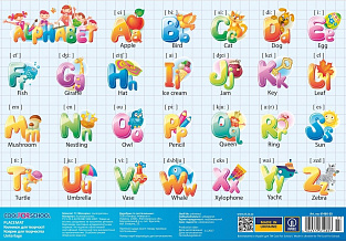 Килимок для дитячої творчості "English Alphabet" (4)