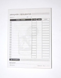 Рахунок офіціанта А6 100 * 140 з / к, книжка(в...