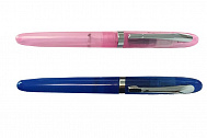 Ручка перова (відкрите перо), колір корпусу асорті, дизайн однотонний, туба 36 шт.