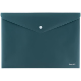 Папка на кнопці А4 Axent Earth colors, зелена