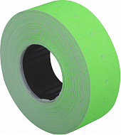 Этикет лента прямоугольная зеленая 21х12 мм 1000 шт в рул Economix