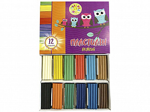 Пластилін Jumbi 12 кол 180 г (3)