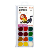 Набір акварельних фарб Cats with a Girl, 24 ко...