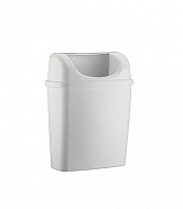 Емкость Rulopak для мусора 6л, белый, пластик, 13,5*25,5*33см.
