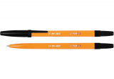 Ручка кулькова Economix Orange/Range 0,5 чорна