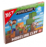 Пластилін Yes Minecraft 18 кол 360г