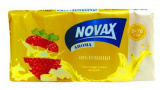 Мыло туалетное Novax 70 г/5шт, клубника