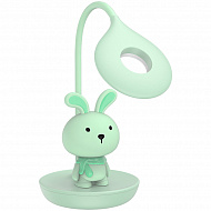 Настільна лампа LED з акумулятором Bunny, зелений