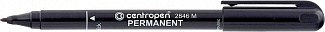 Маркер перманентний Centropen 2846 1 мм чорний (4)