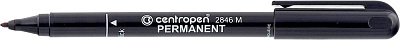 Маркер перманентний Centropen 2846 1 мм чорний