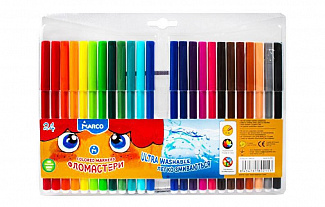 Фломастери Marco Super Washable 24 кол (3)
