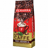 Кава в зернах 200г, CAFFE 100% ARABIKA з клапаном,  FERARRA