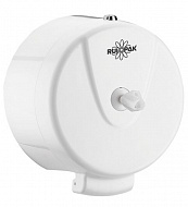 Диспенсер Rulopak Mini для туалетной бумаги в рулон Джамбо с центр вытяж, пластик, бел. 21,5*22*16см