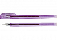 Ручка гелева Economix Piramid ( товщина 0,5 мм), фіолетова