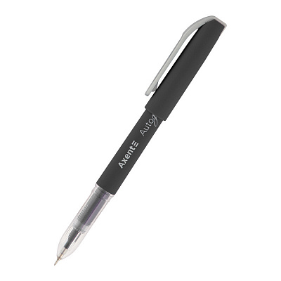 Ручка гелева Axent Autographe 0,5 чорна (2)