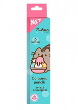 Олівці кольорові YES 6 кол. Pusheen (3)