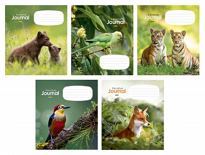 Зошит 12 арк., клітинка, 3182 The Nature Journal, (2022), (уні.) (2)