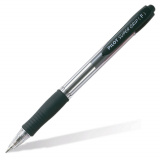 Ручка масляна автомат Pilot Super Grip 0,7 чорна
