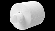 Полотенца бумажные рулонные Papero белые, 2 сл 100 м, 333 л, 20х30см, 6 рул/уп, центр. витяж.