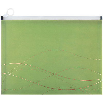 Папка на блискавці zip-lock, А4 Waves-3 (2)