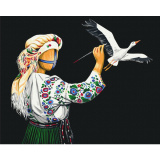 Картина за номерами: Художниця © Valeriya Maca...