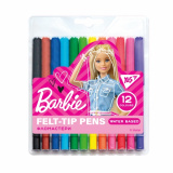 Фломастеры YES Barbie 12 цв