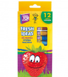 Крейда масляна CoolForSchool Fresh Ideas 12 кол