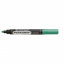 Маркер перманентний Centropen 8566 2,5 мм зелений (3)