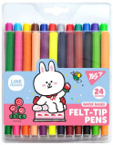 Фломастери Yes 24 кольори "Line Friends"
