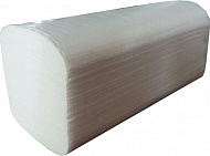 Рушники паперові в пачках V, стандарт 21х20 см, 2 шарові, 150 аркушів, білі.
