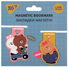 Закладки магнітні YES Line Friends, 2шт. (3)