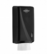 Диспенсер Rulopak для туалетной бумаги в пачках, пластиковый, черный, 14*12,6*28см.