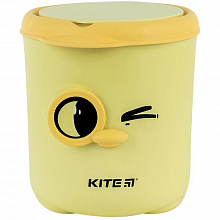 Настільний контейнер для сміття Kite, жовтий (7)