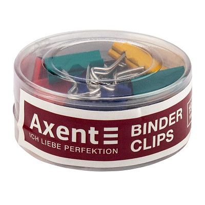 Біндери Axent 19 мм 12 шт кольорові (2)