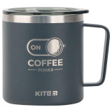 Термокружка 400 мл, графіт Coffee ON