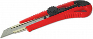 Нож канцелярский 18 мм Economix E40502  мет.направляющие