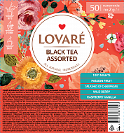 Чай черный ассорти Lovare , 50шт