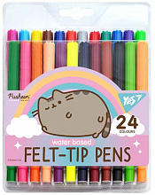 Фломастери Yes 24 кольори "Pusheen rainbow" (3)