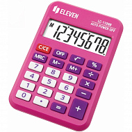 Калькулятор карманный Eleven LC110NR-PK розовый