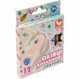 Олівці кольорові Crayons Unicorn 12 кольорів