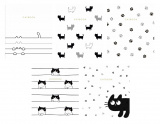 Зошит 60 л клітинка виб УФ лак 3353 Cats 2025 дів