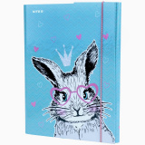Папка для праці, А4, Kite, Cute Bunny