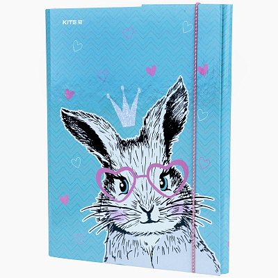 Папка для праці, А4, Kite, Cute Bunny (2)