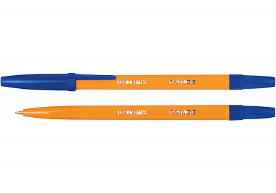 Ручка кулькова Economix Orange/Range 0,5 синя
